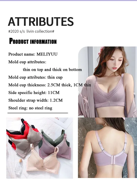 Push Up Women Bra Adjust Chest Wireless Sexy Lingerie Lace Comfort Padded  Female Underwear Brassiere Solid 65-90 A B C D Cup - Bras - AliExpress