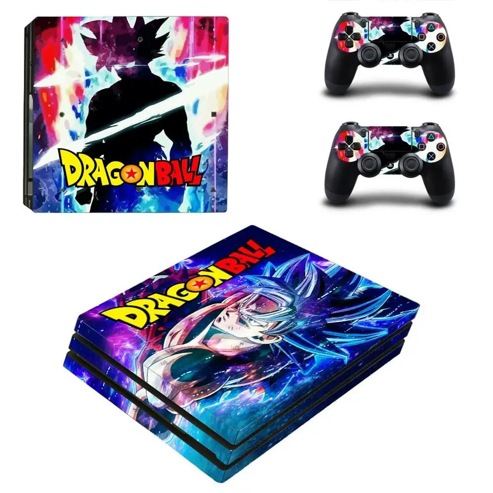 YSP4P-3241 Dragon Ball Super PS4 Pro наклейка s Play station 4 кожа Наклейка Обложка для playstation 4 PS4 Pro консоль и контроллер скины - Цвет: YSP4P-3241