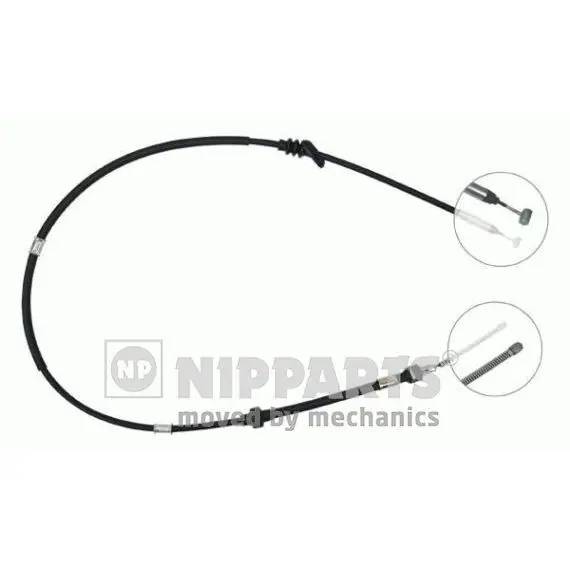 Трос ручного тормоза HONDA CR-V 95-02 правый NIPPARTS J13988