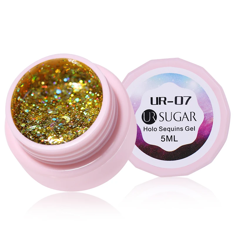 Ur Sugar цветной гель-краска УФ-гель для ногтей замачиваемый светодиодный гель для ногтей 180 Цвет s Блеск радужной краски Гель-лак для ногтей - Цвет: 02