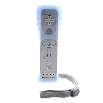 

Wireless Remote Gamepad Nunchuck Controller for Nintendo Wii & Wii U Gamepad Controle with Protective Silicone Case Dropshipping