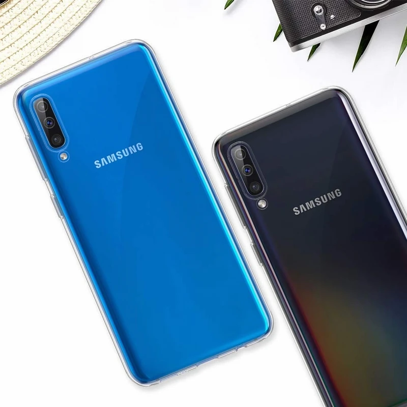 Высококачественный гибкий Мягкий Силиконовый ТПУ чехол для Samsung Galaxy A80 A10 A30 A50 A9 2018