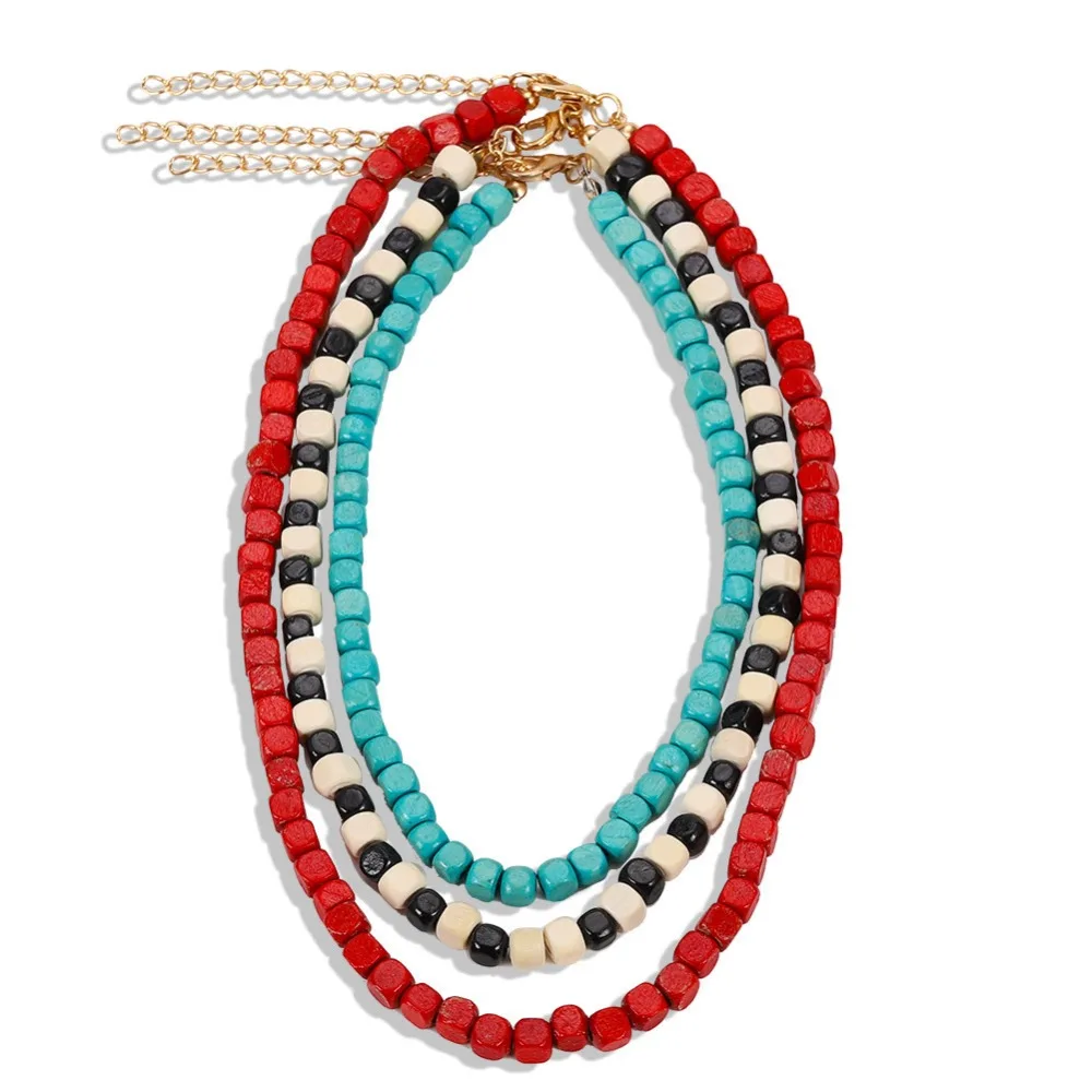 Бренд Girlgo Модный Цветной бисер колье ожерелье для женщин богемное жемчужное ожерелье-воротник Femme шикарный кулон в форме сердца, украшения