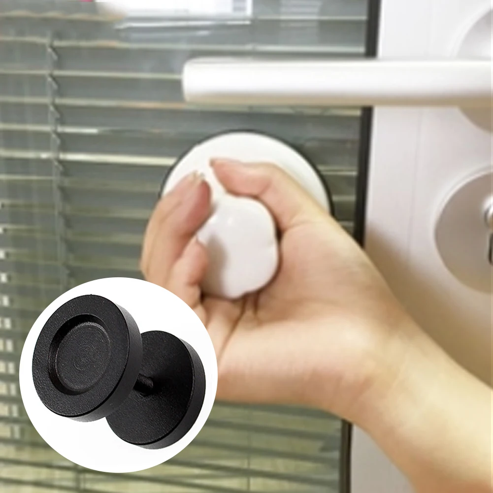 

Home Shed Durable Door Handle Matte Pull Gate Fashion Hardware Kitchen Black Cabinet Round Knob Modern Steel