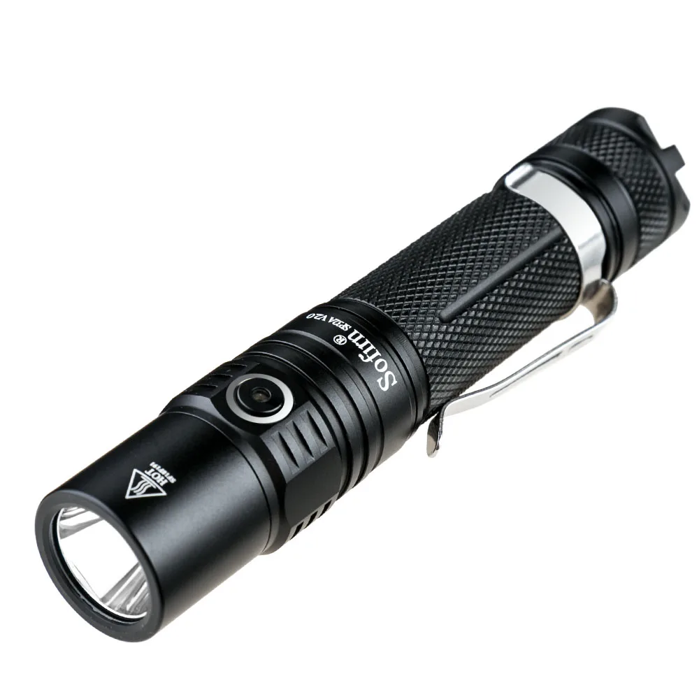 Sofirn SP32A V2.0 18650 Высокая мощность 1300lm XPL2 факел мощный светодиодный фонарик Свет Охота Велоспорт Открытый свет водонепроницаемый