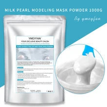 1000g Nature Milk Pearl Whitening Modeling Mask Powder Nourishing Tender Soothes SPA Beauty Face Skin Care Facial Mask Powder