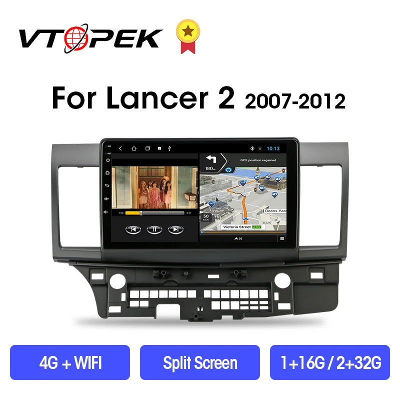 VTOPEK Android 9,0 T3L PLUS Für Mitsubishi Lancer 2007-2012 Auto Radio Multimidia Video Player Navigation GPS Keine 2din 2 Din Dvd VTOPEK Android 9,0 T3L PLUS Für Mitsubishi Lancer 2007-2012 Auto Radio Multimidia Video Player Navigation GPS Keine 2din 2 Din Dvd