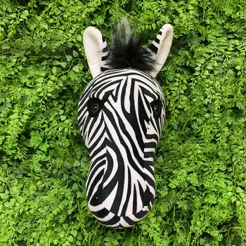 Zebra Hunting decorations hunter safari wall decoration stuffed animals lifelike reallife for nursery or kids room forest