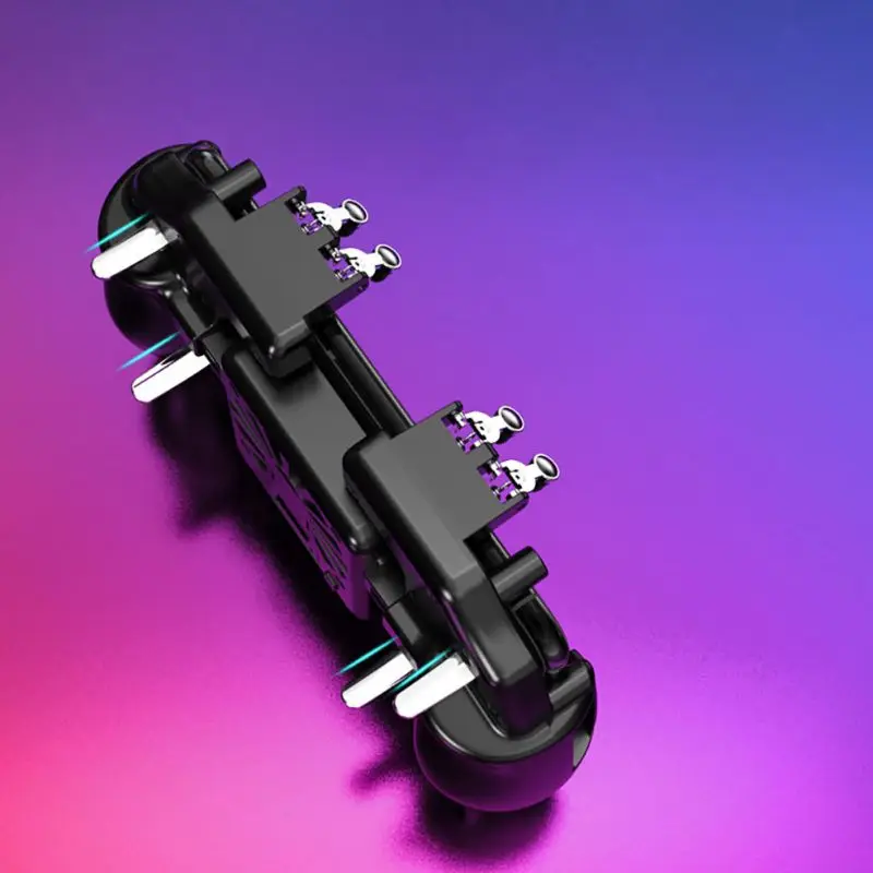  6 Triggers Mobile Game Controller Phone Gamepad With Cooling Fan For PUBG And Honor Of Kings