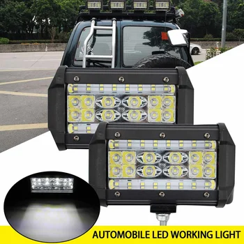 

7" 180/240/300/480W LED Light Bar for Trucks Car Tractors Offroad SUV 4WD 4x4 Boat ATV Spot Combo LED Bar Work Light 12V-30V
