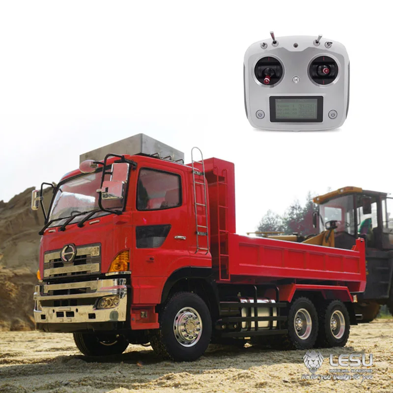 1/14 Schaal Lesu Rc Model Hydraulische 6*6 Dumper Truck Met Geschilderde Rode Auto Motor Radio Inbegrepen Diy Tmy model THZH0333-SMT2 1/14 Schaal Lesu Rc Model Hydraulische 6*6 Dumper Truck Met Geschilderde Rode Auto Motor Radio Inbegrepen Diy Tmy model THZH0333-SMT2