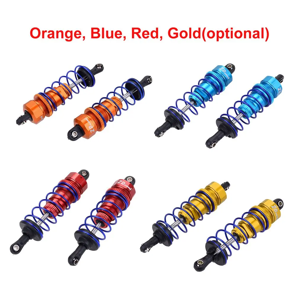 

2PCS 92/105MM RC Alloy Front/Rear Oil Filled Shock Absorber Adjustable for ZD Racing 7358 1/10 RC Car Buggy Truggy Truck