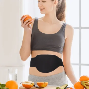 

Warm Uterus Waist Guard Belt Healthy Waist Support Heating Waistband Massage Waistband Waist Massage Belt With US Plug For Women