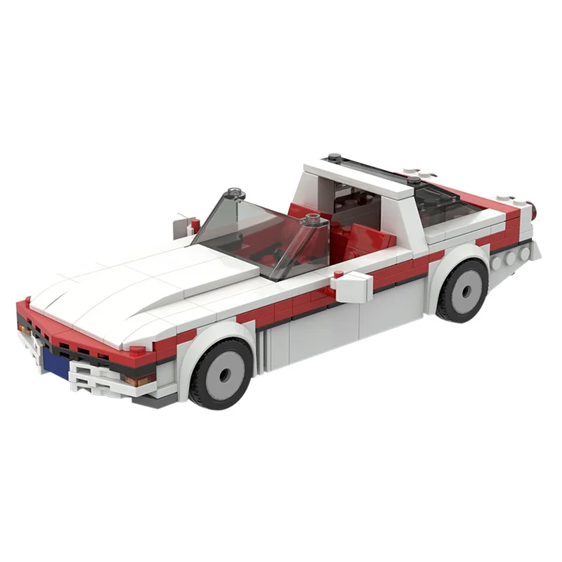 MOC-67749 The A-Team Chevrolet Corvette C4 Car Building Blocks Speed Vehicle Bricks Education Game DIY Toy For Children Kid Gift | Игрушки и