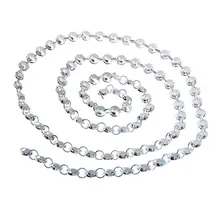 Хрустальные Восьмиугольные бусины занавес акриловые Драгоценные Камни бусы на нитках Свадебный декор