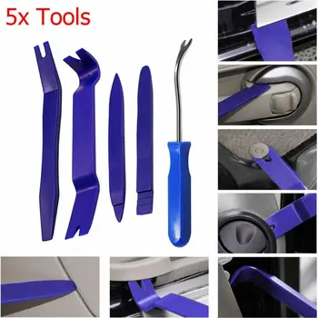 

Kit Removal Tool Set Stereo Trim Dashboards Car 5pcs Interior Exterior