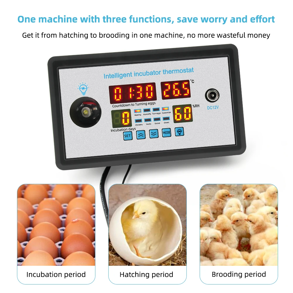 Smart Thermostat Yieryi Smart Thermostat Digital ZFX-W9002 Thermostat Temperature Humidity Control