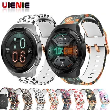 

Gear s3 Frontier band for Samsung Galaxy Watch 46mm/42mm/active 2 S2 42 46 20/22mm silicone bracelet Huawei watch GT 2/2E strap