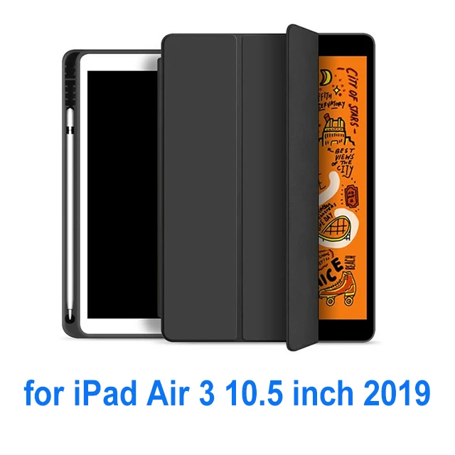 Air 3 10.5 inch 2019 Чехол для iPad Air 3, 10,5,, iPad Pro, 11 дюймов, чехол с карандашом, Магнитный чехол для планшета, для iPad Pro 10,5 для сна - Цвет: Air 3 10.5 inch 2019
