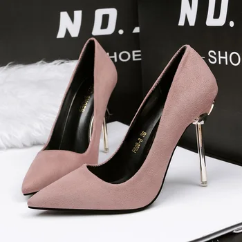 

Pointed Toe High Heels Women Pumps Shoes 2020 Slip-on Brand Designer Party Dress Sexy Ultra High Heels Pumps Women
