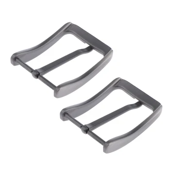 

2xMens Metal Antique Belt Buckles Single Prong Rectangular Pin Buckles