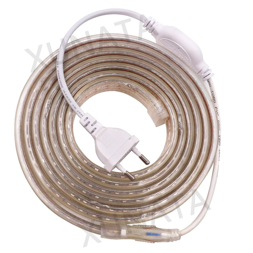 Description Picture 5 of item220V LED Strip Light 2835 276LEDs/M Switch Dimmerable Led Strip Ribbon Diode Waterproof fita de Led Stripe Under Cabinet Light
