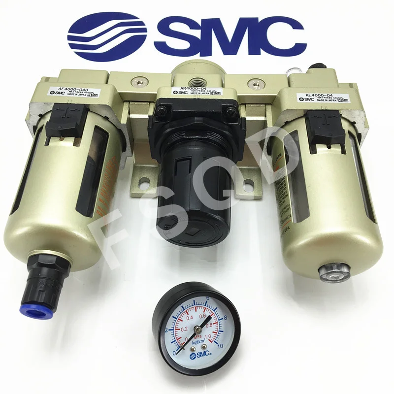 AC4000-04D SMC FRL воздушный Источник процессор автоматически дренаж воды серии AC пневматические компонентные воздушные инструменты