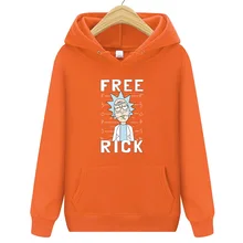 Nuevas sudaderas de marca de Otoño de 2019 para hombre de alta calidad con estampado de letras RICK y Morty ropa para hombre