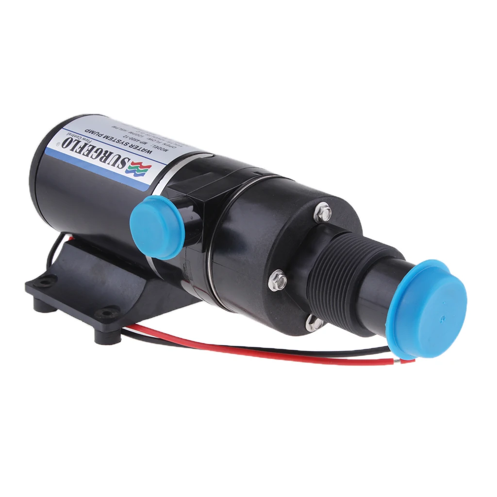 12GPM Effluent Dirty Septic Water Sewage Pump 12V -Marine Boat RV Motorhome