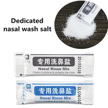 

1 Box 30 Pcs Professional 30pcs Child Nose Adult Relieve Allergies Clean Salt Cleaner Nose Wash Salt