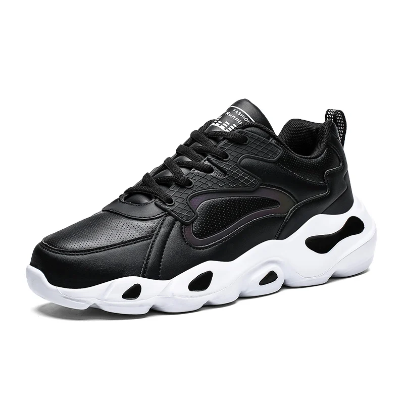 Новая мода Yeezys Air 700 Heren Loopschoenen высокотехнологичные кроссовки для марафона на открытом воздухе Ademend кроссовки против скольжения Boost Zool - Цвет: Black white