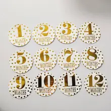 12 шт. ежемесячные наклейки для новорожденных, беременных женщин, 1-12 месяцев, память, фотография, реквизит, Детская памятная карта 12 шт. ежемесячные наклейки для новорожденных, беременных женщин, 1-12 месяцев, память, фотография, реквизит, Детская памятная карта