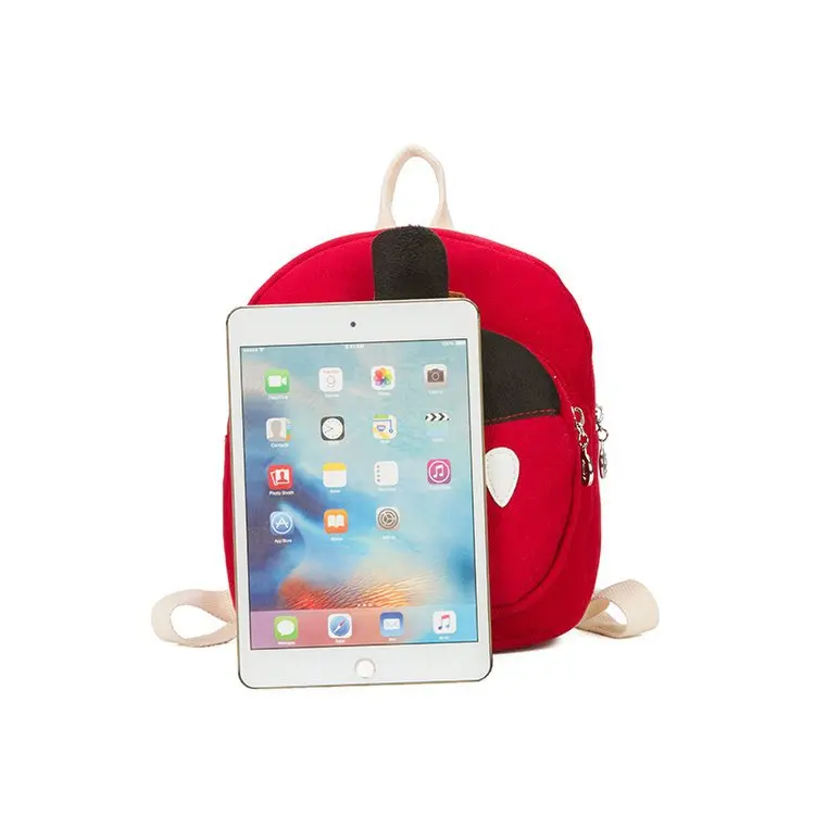 

New Style Cartoon Children's Bags 8009 # Bear Strawberry Hand Holding Rope Anti Lost Backpack Baby Nursery Backpack