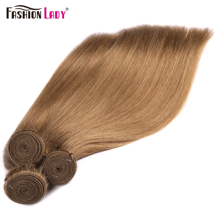 Blonde Bundles Hair Extensions Human Hair 27 Straight Bundles Fashion Lady Brazilian Honey Blonde Non-remy