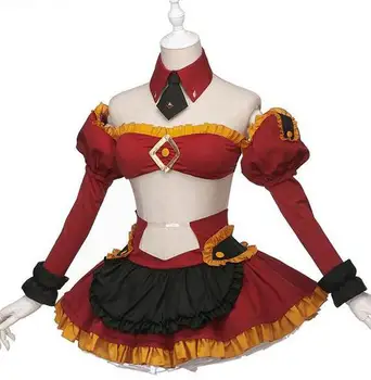 

Fate/Grand Order FGO Mordred Cosplay Mordred Maid Uniform Dress Halloween Costume For Women