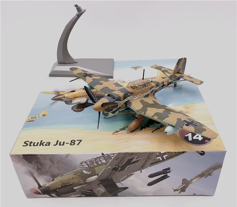 WLTK немецкий Junkers Stuka Ju-87 Dive Bomber 1/72 литая под давлением модель