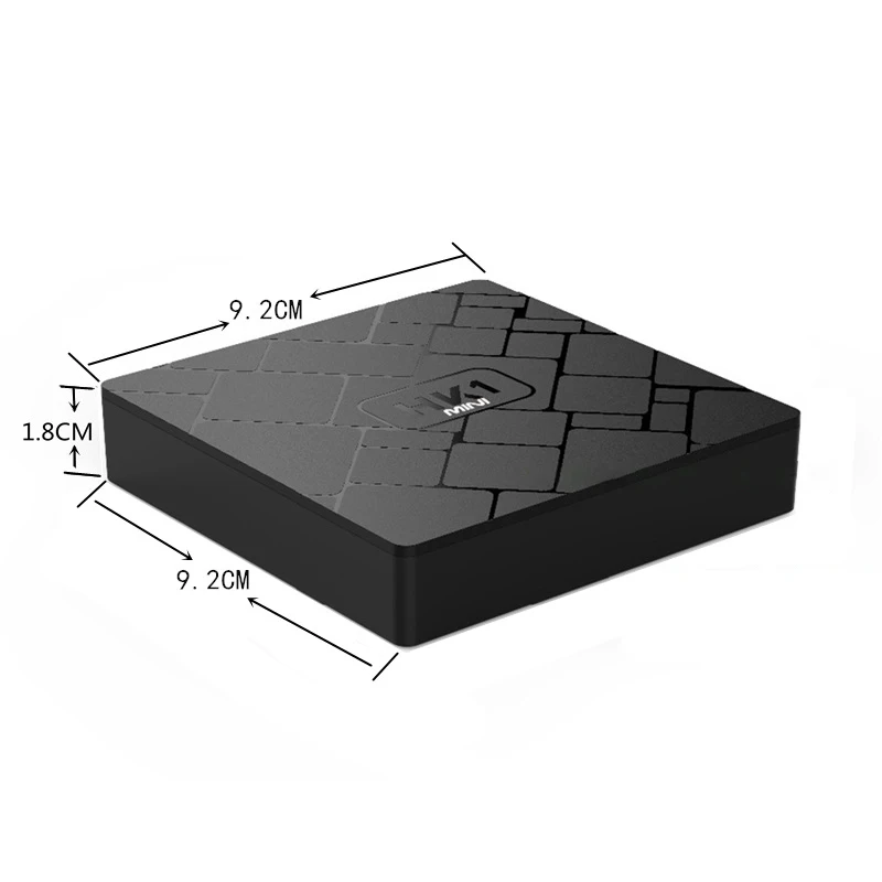 HK1 mini RK3229 Smart TV Box Android 9.0 4G 128G Media player 4K Google Voice Assistant WiFi Support IPTV Media Player
