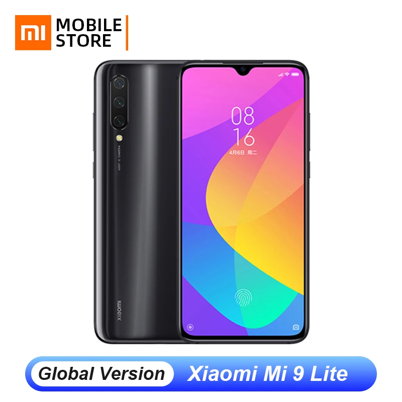 Глобальная версия Xiaomi Mi 9 Lite, 6 ГБ, 128 ГБ, смартфон, Восьмиядерный процессор Snapdragon 710, тройная камера 48 МП, фронтальная камера 32 МП, экран 6,39 дюйма