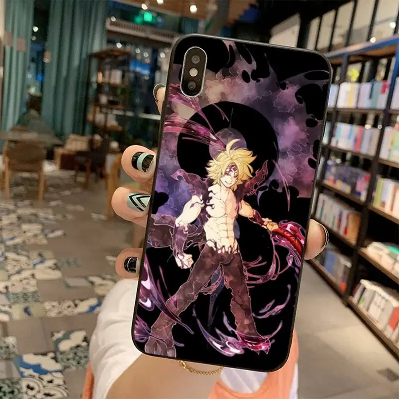 Чехол HPCHCJHM Nanatsu no Taizai Seven Deadly Sin Bling милый чехол для телефона iPhone 11 pro XS MAX 8 7 6 6S Plus X 5S SE