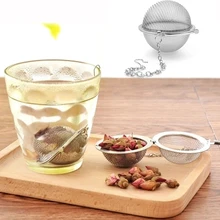 Ситечко для заварки чая из нержавеющей стали, Сетчатое ситечко для чая, кофе, травы, специй, фильтр для чая, диффузор, ручка, чайный шар, zaparzacze do herbaty