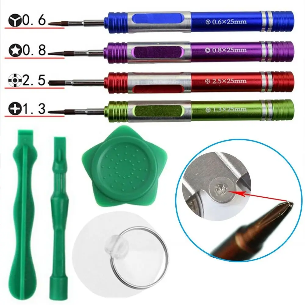 

Hot Mobile Phone Repair Tools Kit Spudger Pry Opening Tool Screwdriver Set Y 0.6 For IPhone 8 Iphone 8 Plus 11 Pro XS