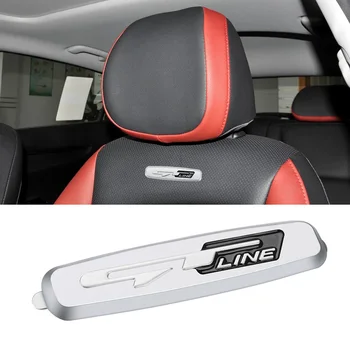 

1-4 pcs Car Styling Seat Badge Cover Sticker GT Line Logo For KIA Forte Ceed Cerato RIO Optima Venga Sportage Soul Accessories