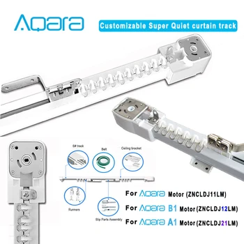 

Super quiet curtain track Electric Smart Curtain Rails Control System Customize for Aqara/Aqara A1/B1 Smart curtain Motor
