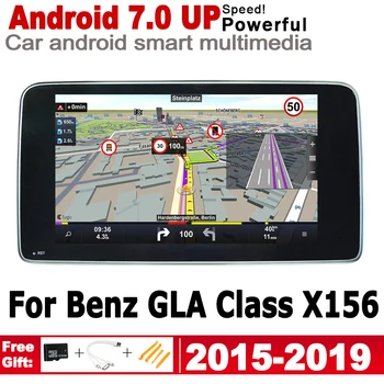 

Android 7.0 up IPS car player For Mercedes Benz GLA Class X156 2015~2019 NTG original Style Autoradio gps navigation 2 Din WiFi
