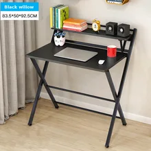 Bureau pliable pour ordinateur portable, Bureau, Table d'étude, gain de place, Style Simple