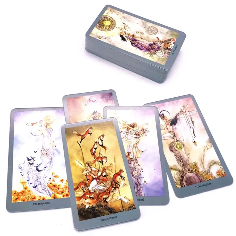 Традиционный английский для новой версии Tarot карты забавные высокое качество Семья Настольная игра игральные карты игра