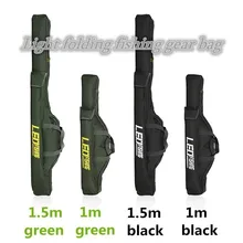 Рыболовные принадлежности, сумка для инструментов, 1 м, 1,5 м, легкая складная переносная удочка, снасти, снасти, карп, хранение для катушки и приманки, большие сумки через плечо