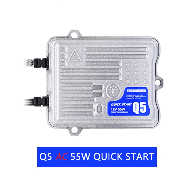 Q5 AC 55W 70 Вт F7 Быстрый Яркий ксеноновых фар, Высокопрочная конструкция с тонким балластом 0,1 s Быстрый старт цифровой балласт 12V для автомобиля HID Ксеноновые фары лампы - Цвет: Q5 AC 55W