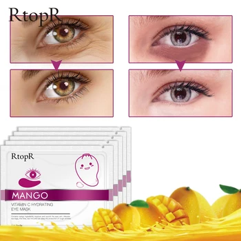

RTOPR 1/3/5PCS Eye Care Sleep Masks Remover Dark Anti Age Bag Eye Wrinkle Eye Patch Collagen Crystal Eye Mask Gel Eye Pads TSLM1
