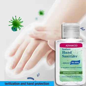 

2Pcs 50ml Travel Outdoor Portable Sterilizationed Disinfection Mini Hand Sanitizered Disinfection Indoor Use Moisturizing